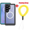 Custodia Impermeabile IP68 Per Samsung Galaxy S26 Ultra Ricarica Magnetica Immersioni Nuoto Sport Outdoor Arrampicata Copertura