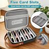 Hard Shell Eyeglasses Case 5 Slots Sunglasses Protective Case Simple Glasses Storage Box  Travel