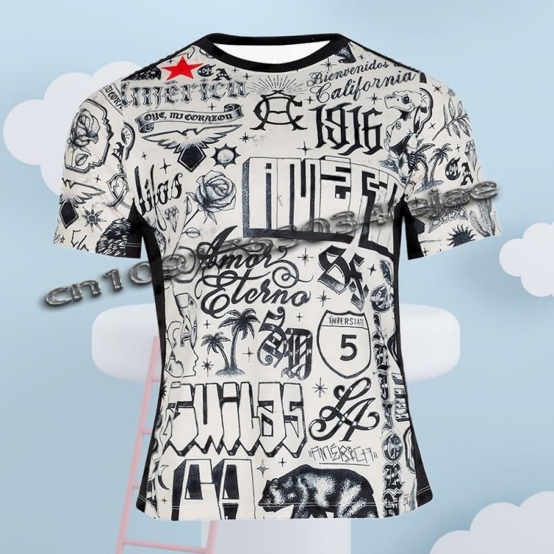 New Arrivals Men s Football Jerseys 25-26 Club America Pre-Match Jerseys Team Trainning Uniform Football Short Sleeve Shirts L