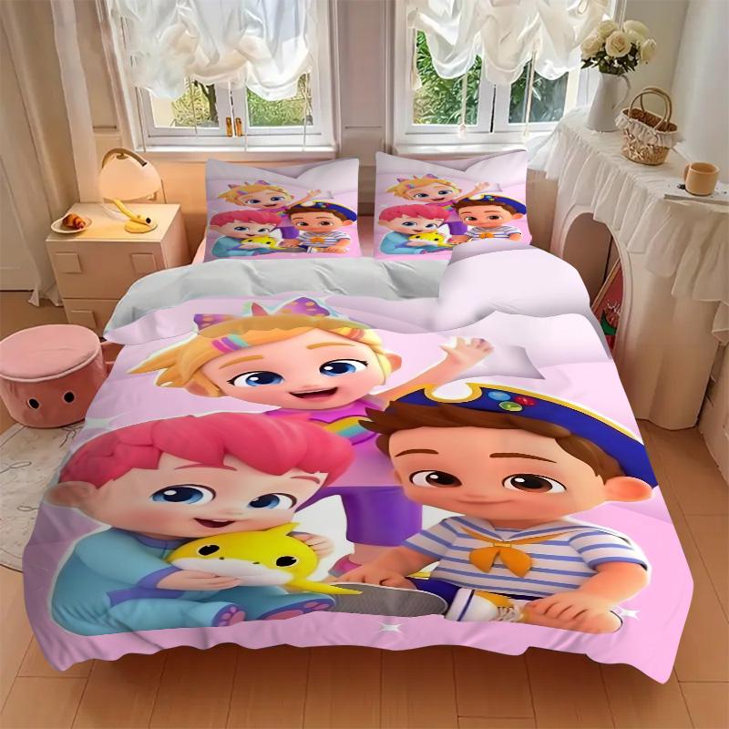 Friendship Adventure Together Print 3Pcs Bedding Setduvet Cover With 2 Bedropillowcase Home Birthday Gift