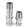 12 Inch Stainless Steel NPT Heater Hose Fittings for Chevy Engines 283 305 307 327 350 383 400 OEM Compatible Design