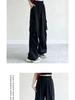 Petite Women's Quick-Dry High-Waisted Cargo Pants - Loose Wide-Leg Summer Hiking Pants