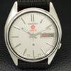 VINTAGE SEIKO EXPO 70 AUTOMATIC 7009A JAPAN MENS SILVER DIAL WATCH A708722-1