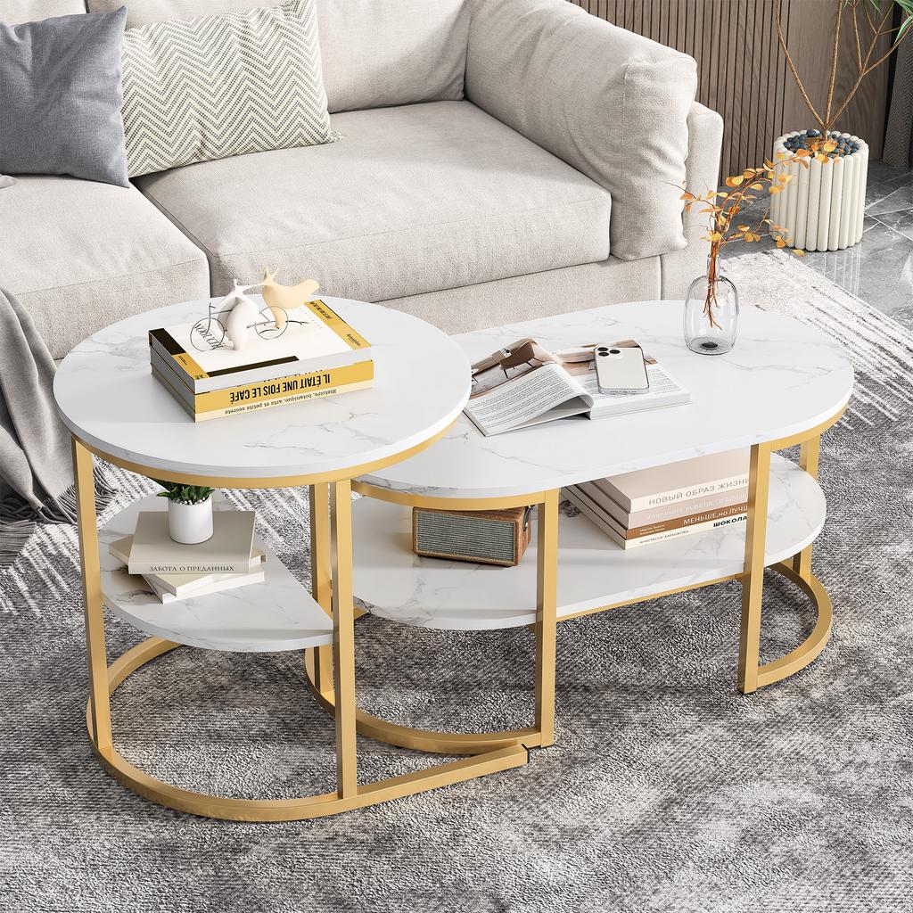 Coffee Table - Gold