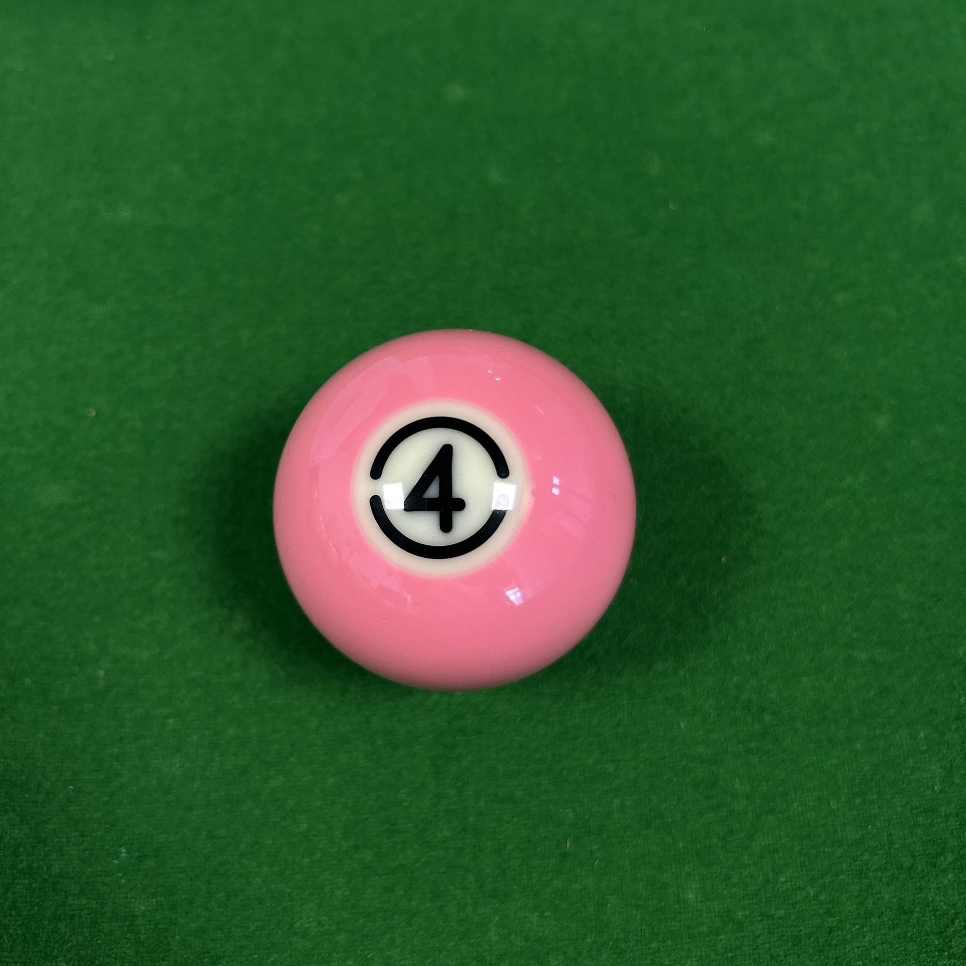 Schwarzer King Single Billardkugel - Standard-Set für American Black Eight Ball, Tischtennis-Kristallkugeln black