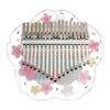 17/21 Keys Transparent Kalimba Music Instruments Portable Kalimba Fingers Piano Clear Pitch Stylish Crystal Transparent Thumbs Piano
