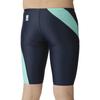 Swimsuit Racing Spats Navy X Mint M [Arena] (Half Leg) Men's (NYMT)