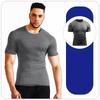Gym Clothing Men T shirts Fitness Workout Quick-drying Sports Short Sleeve Shirt Running Camping Hiking Tops S M L XL XXL 3XL 4XL