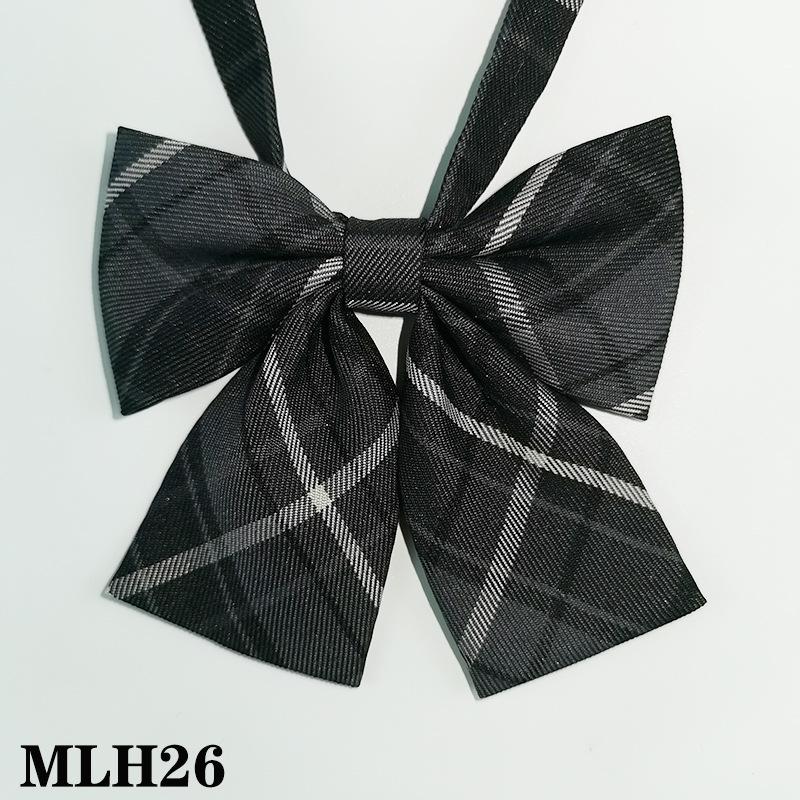 Женский клетчатый галстук-бабочка в полоску Hoshino Малина