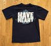 Collezione Have Heart Maglietta in Cotone a Maniche Corte Nera Taglia Unica OB360