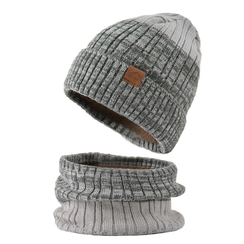 Winter Knitted Hat For Women Men With Lining Warm Thick Beanie For Outdoor Activities