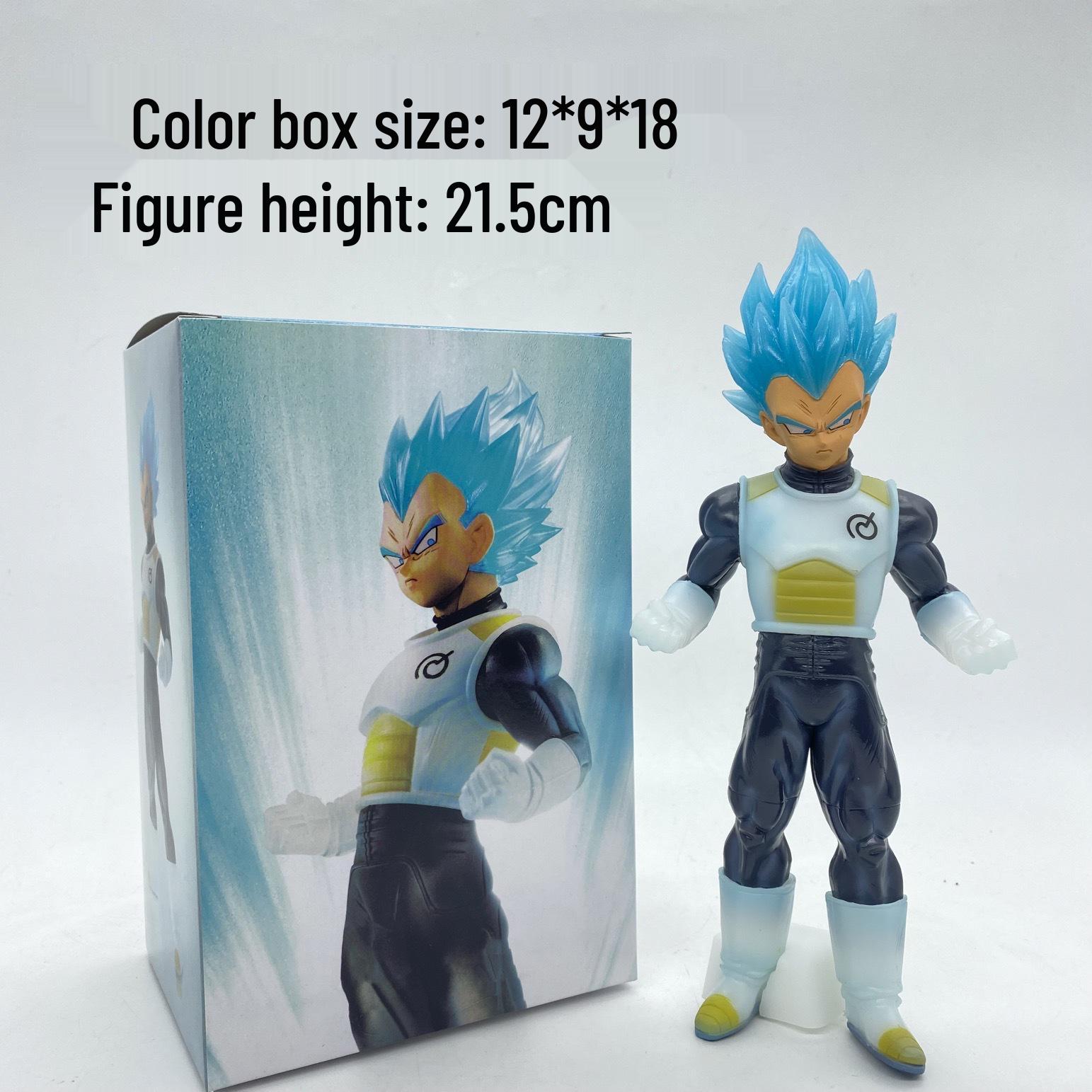 Dragon Ball Super Saiyan 4 Large Assembly Figures: Goku, Vegeta, Gogeta, Broly