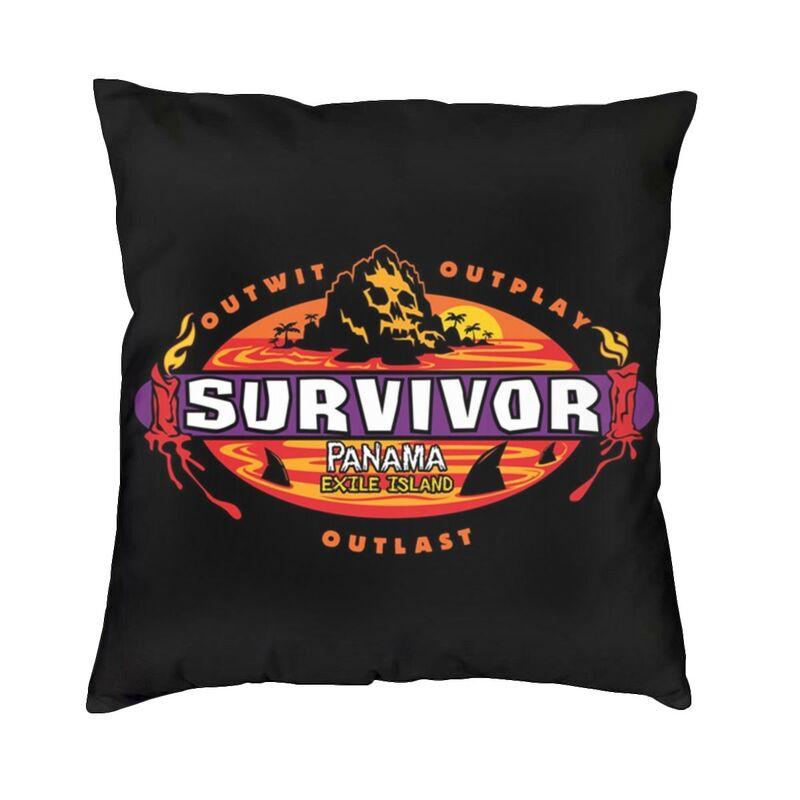 Reality Tv Survivor Nicaragua Cushion Covers Sofa Home Decor Square Throw Pillow Cover 40X40Cm