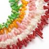 Natural Stone Coral Beads 6x15mm Irregular Shape Loose Spacer Stone Beads for Jewelry Making DIY Necklace Bracelets Accessoires