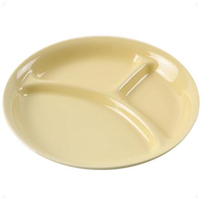 Marukupage Cafe Reinforced Porcelain 3-Compartment Lunch Plate, 22 Cm, 220SD