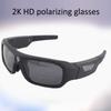Smart Video Recording Sunglasses 90° Angle 4K Full HD Mini Camera Glasses for Driving Cycling Riding Video Recording Glasses