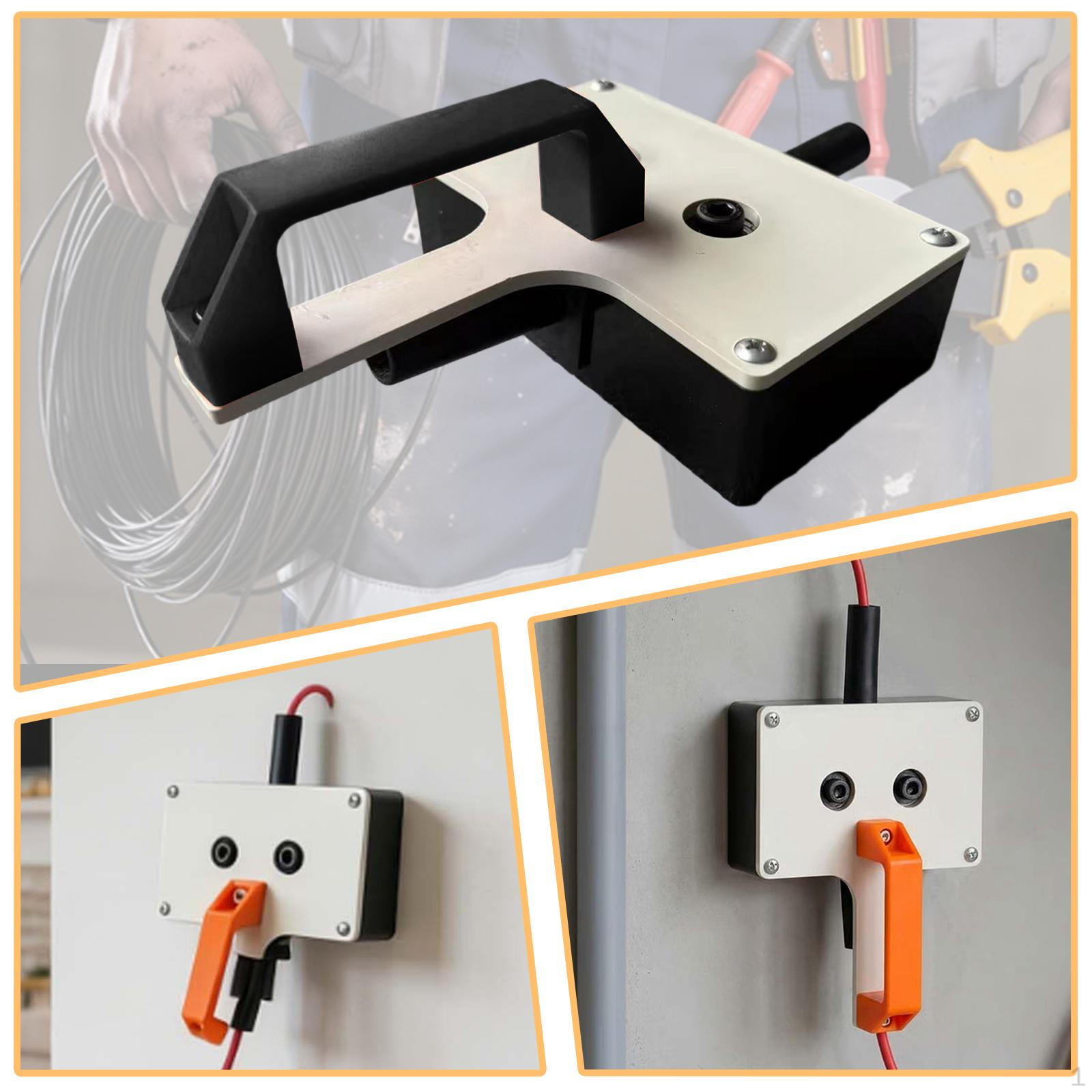

Cable Puller Installation Tool, Auxiliary Handle for Professionals And DIY чорний