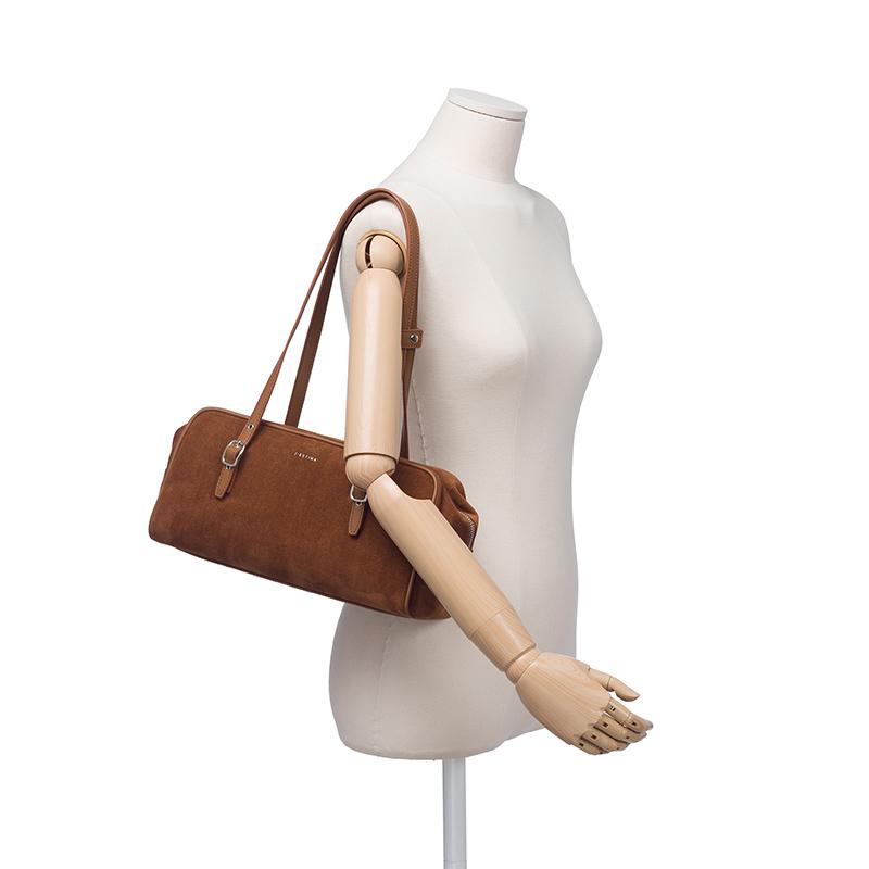 Jestina Vero Suede Md Shoulder Br (Jhneha4Bf931Br260)