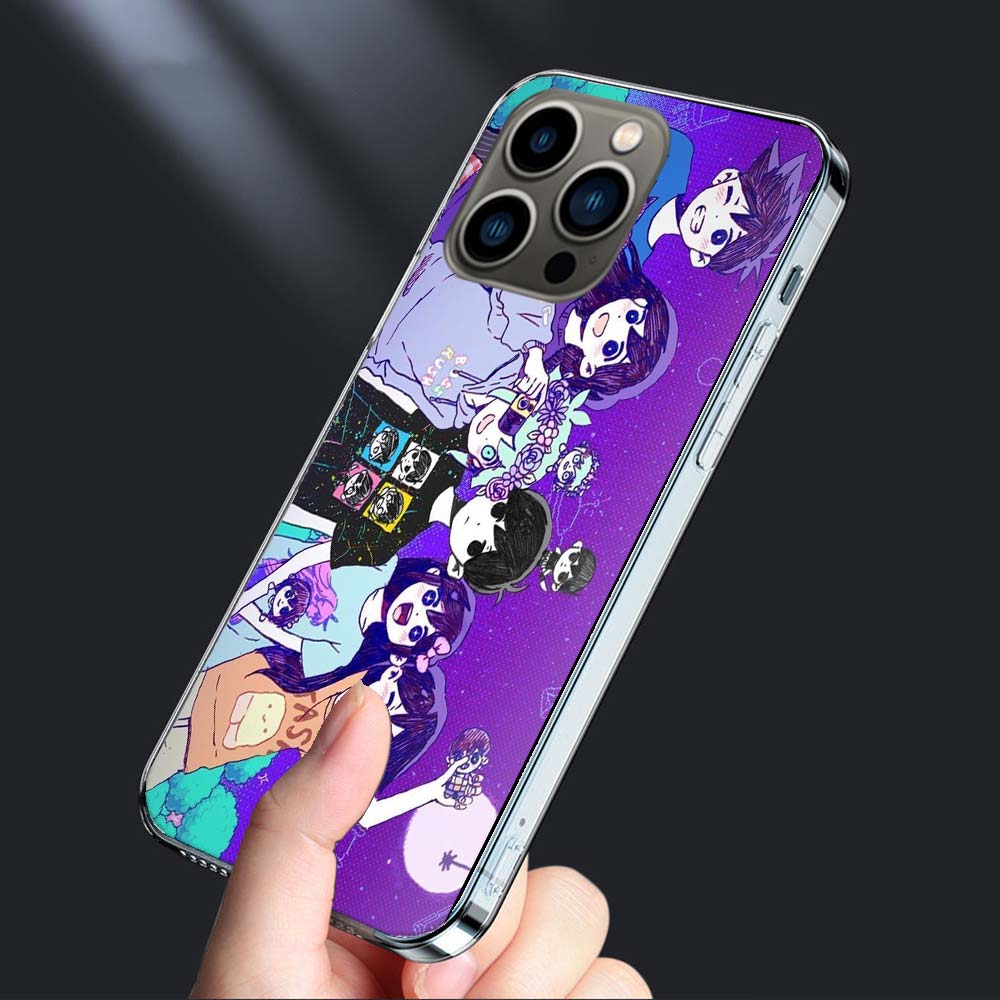 Game O-Omori C-Cartoon Phone Case For Iphone 16E 15 Pro 14 Plus 17E 16 17 Pro Max Air 11 12 13 Mini Shockproof Capa Cute Cove