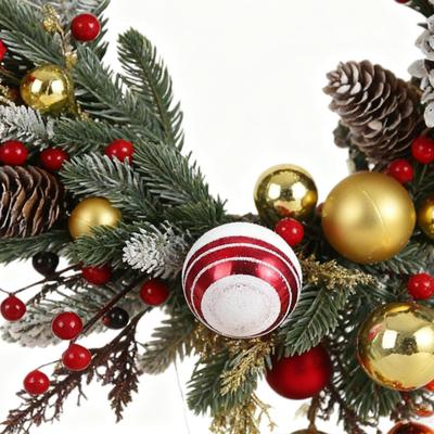 Christmas Wreath Wall Garland Decor Christmas Winter Wreaths For Indoor For Indoor Outdoor Wall Window Porch Garage House