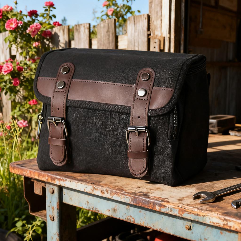 Motorcycle Retro Side Bag Universal Waterproof Luggage Travel Bags Knight riding bag Tool Bag Motorbike SaddleBag