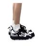 Black and White Panda Design Shoes Summer New Casual Retro New Platform Trendy Shoes