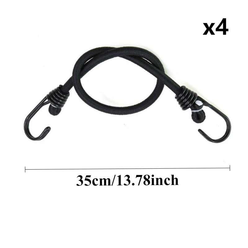 

8mm Rope Thick Automobile and Motorcycle Elastic Cord Heavy Duty Luggage Straps Rope Hooks Stretch Tie Tent Outdoor Accessories