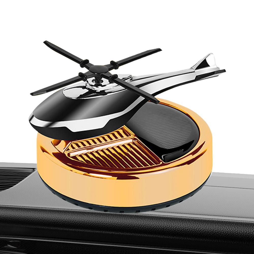 Helicopter Air Fresheners For Car Helicopter Shaped Decoration For Car Solar-Activated Scent Helicopter Freshener Diffuser For