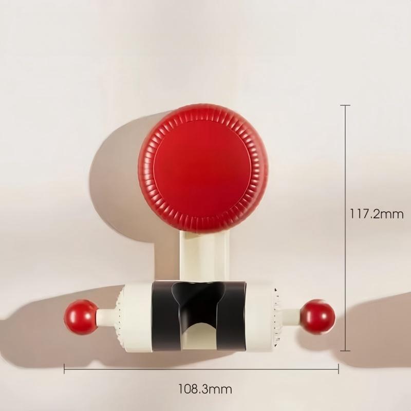 Vakuová přísavka Držák sprchové hlavice Bez vrtání 360° Nastavitelný Snadná demontáž Koupelnový sprchový podpůrný stojan
