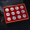 Colorful, Prosperous and Peaceful, Twelve Zodiac Animals, Commemorative Coin Box, Twelve Zodiac Commemorative Medal, Gold Coin, Collectible