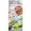 Children's Portable Quiet DIY Reusable Sticker Book Busy Jelly Paste Sticker Multi-scene Bubble Sticker Toys for Fun Learning