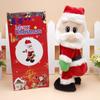 Creative New Christmas Fun Electric Twisting Butt Shaking Santa Claus Party Ornaments with Music