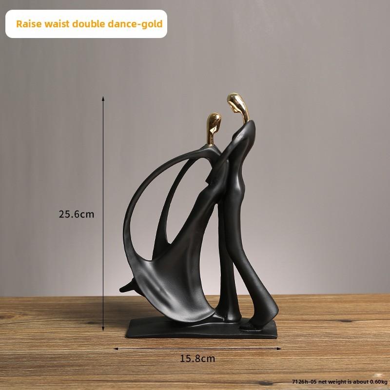 Elegant Resin Musician Statue Collection For Tv Cabinet Or Bookshelf Display