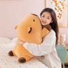 Capybara Throw Pillow Kapibara Doll Cute Rag Doll Children'S Large Plush Toy Gift For Girlfriends
