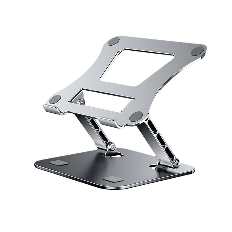 515 Adjustable Aluminum Laptop Stand with Heat Dissipation and Rotating Feature