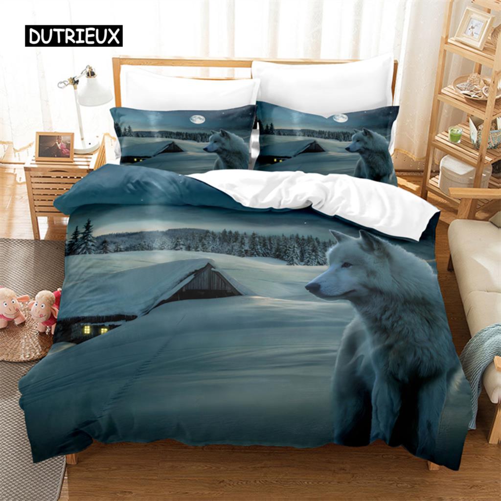 Ferocious Animals Bedding Set Duvet Cover Set 3d Bedding Digital Printing Bed Linen Queen Size Bedding Set Fashion Design