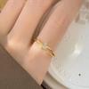 Ladies Crystal Star Adjustable Open Rings Jewelry