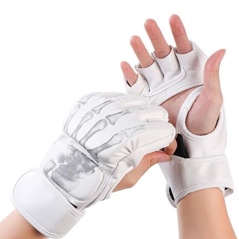 Drachenauge Erwachsenen Halbfinger Box-Trainingshandschuhe