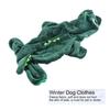 Fleece Winter Cute Dinosaur Dog Clothes Hoodies for Small Dogs Puppy Jacket Clothing Outfit