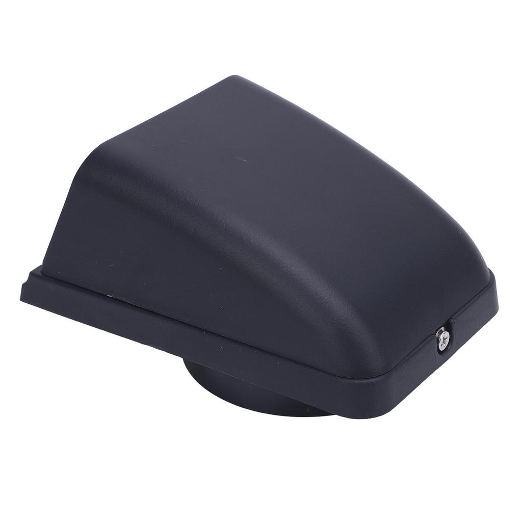 Marine Intake Exhaust Cowl Ventilator 3in Stylish Look Enhanced Airflow Sturdy Boat Vent Cover for RV Yacht Black