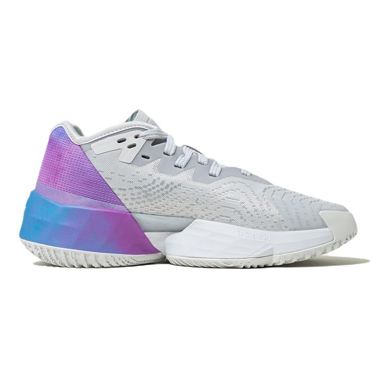 Adidas D.O.N. Issue #4 Big Kid Dream It Kids Sneakers White Cloud-White Bliss-Lilac HR1785