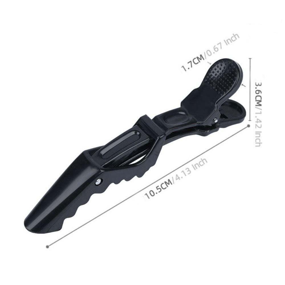 Colorful Crocodile Hairpins Salon Hairdressing Hair Grip Hair Barber Accessories  Men/Women