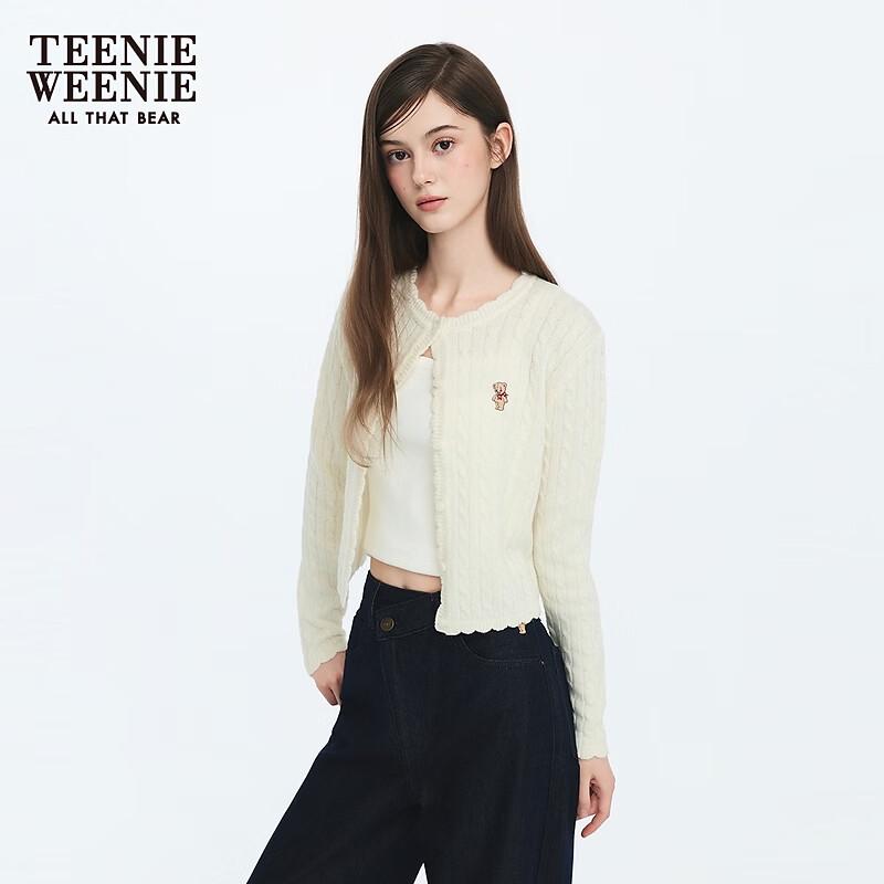 Teenie Weenie Bear Cartoon Knit Cardigan