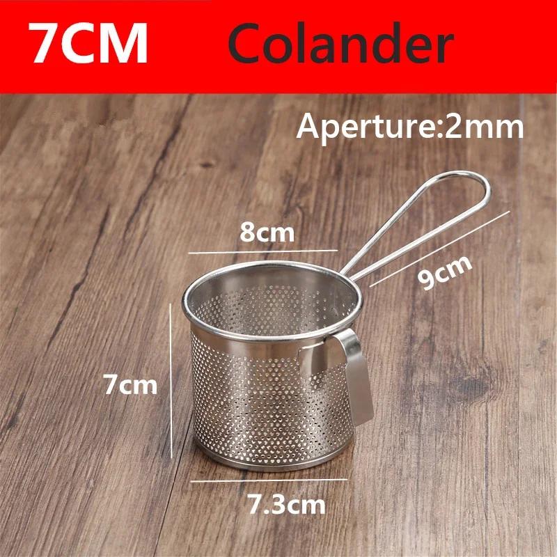 

304 нержавеющая сталь горячая жарочная корзина сковорода фильтр пищевой дуршлаг утечка масла какао сито сетка лапша пельмени сито