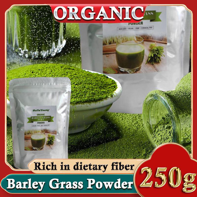 250g Barley Grass Powder Green Tea Pure Organic Certified High Quality Natural
