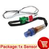 AD 8 Color  Air Fuel Ratio Gauge With Narrowband O2 Oxygen Sensor Car Gauge 52mm Digital Display Fit for 12V Car AFR Meter