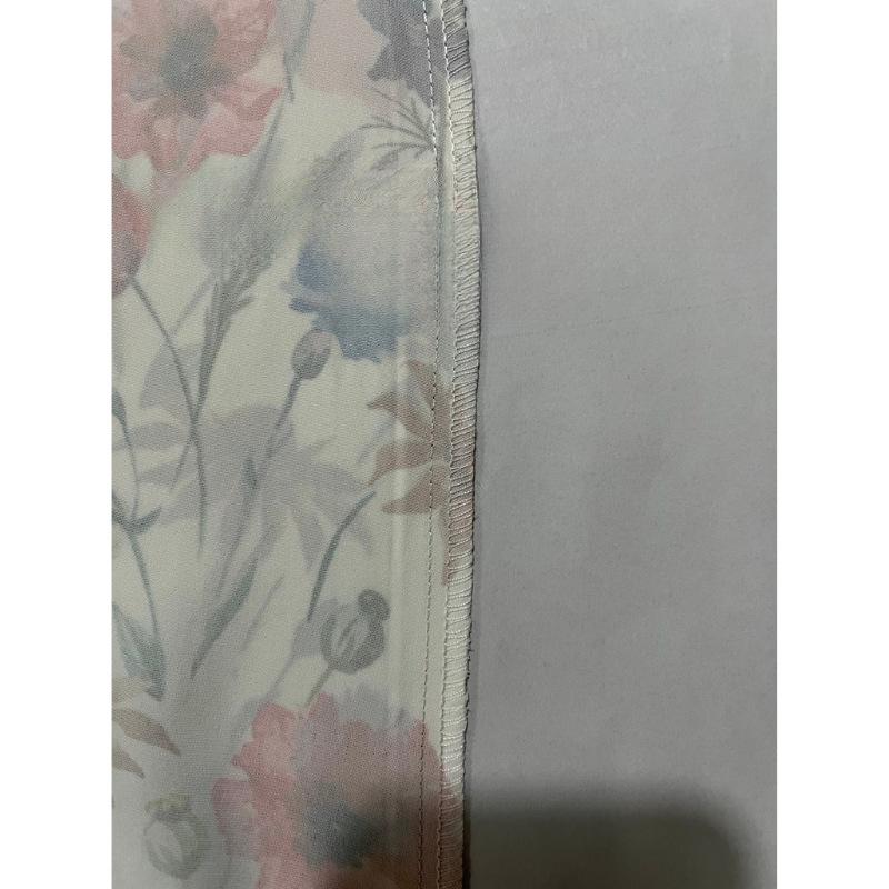 Frühlings- und Sommer-Freizeitkleider mit Druck für Damen in Übergröße Rundhals Kurzarm Locker Langes Kleid Damen Elegant Vintage Slim A-Linie Blumenkleid 26355