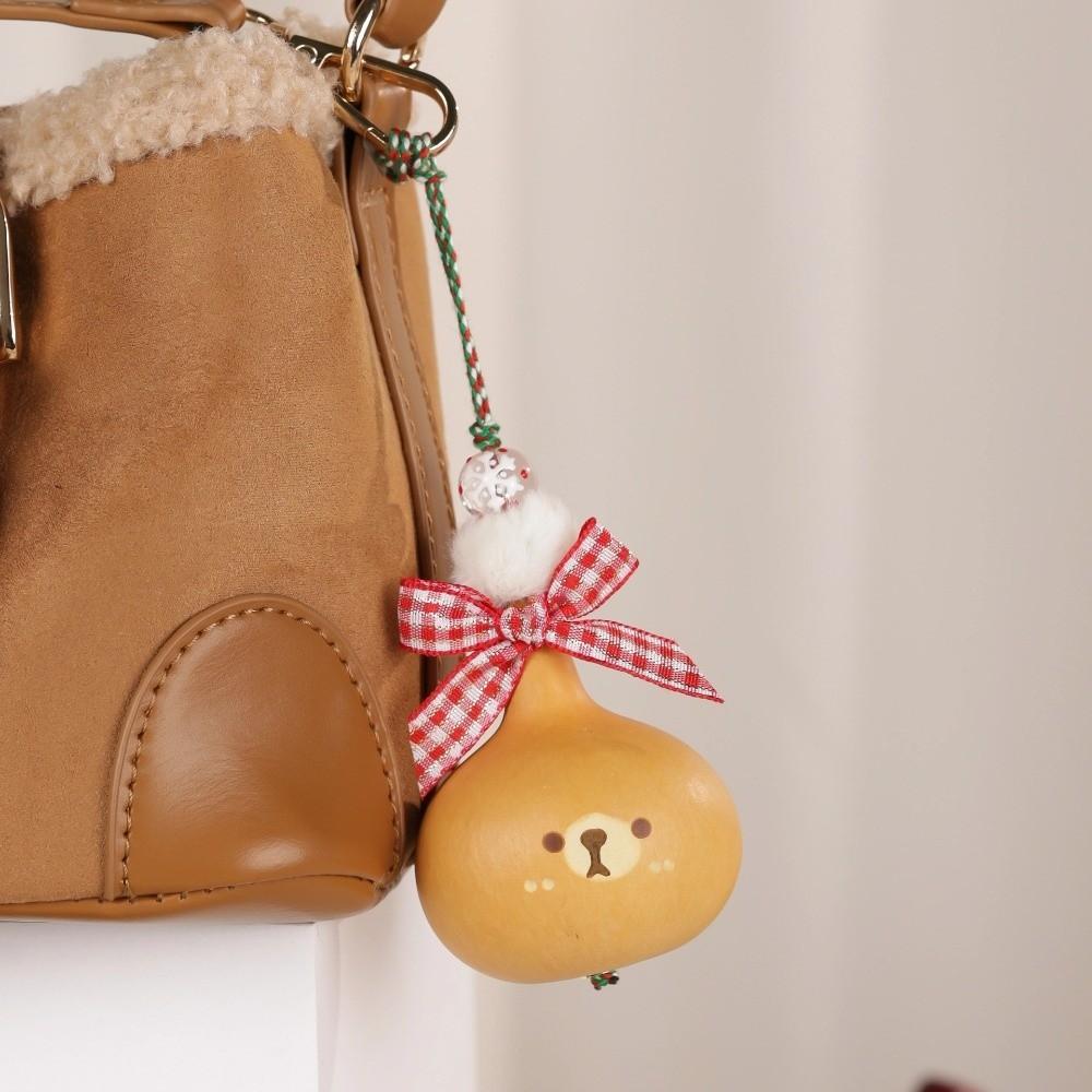 

Lute Shape Handheld Accessory Natural Material Lanyard Pendant Handicraft Pendant Gift Giving Style 3