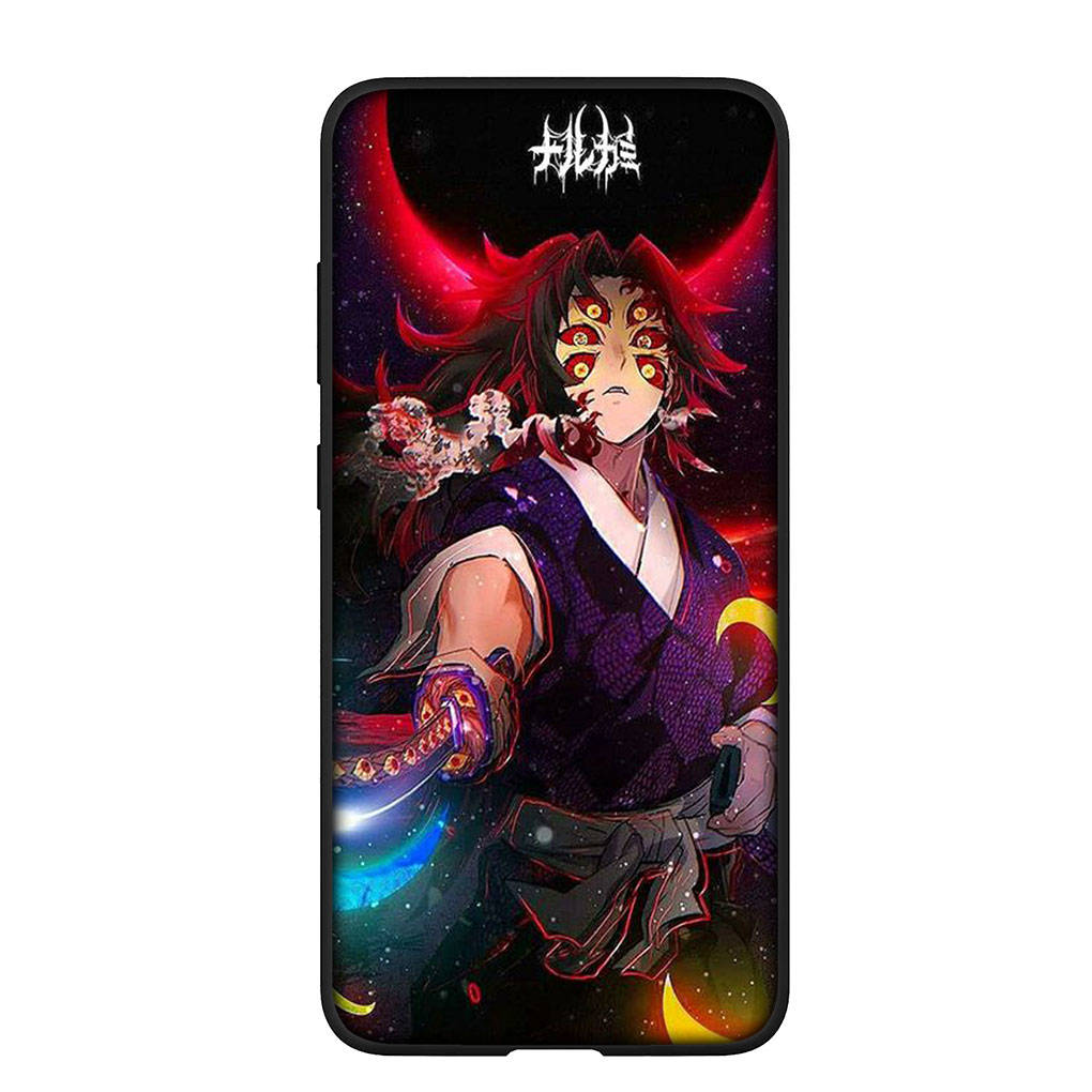 Phone Case for Samsung Galaxy S25 S24 S23 iPhone 16 15 Xiaomi Redmi Note 14 13 12 16E 11 Pro Max OPPO Moto Huawei Kokushibo Demon Slayer Nezuko Cover