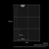 Polaroid A5 6-Hole Photo Album Refill Pages, Transparent PP, 76543 Inch, Loose-Leaf